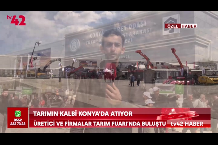 Üretici ve Firmalar Tarım Fuarında buluştu