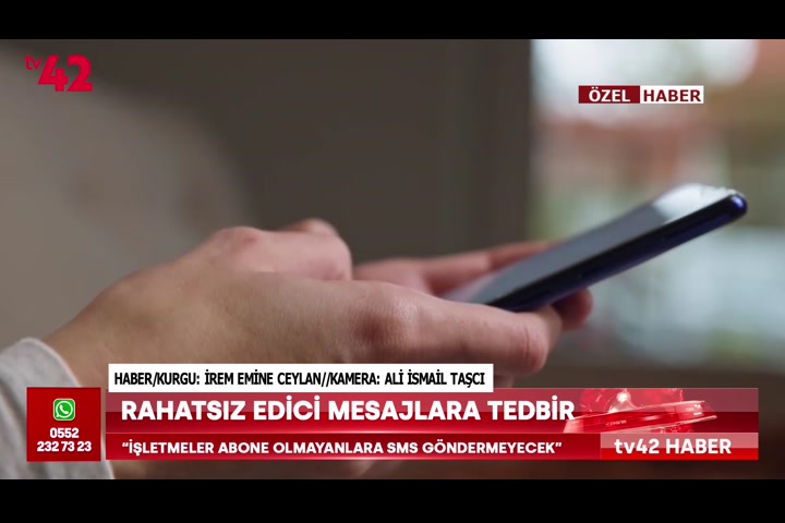 Rahatsız edici mesajlara tedbir: “İşletmeler abone olmayanlara SMS göndmeyecek”