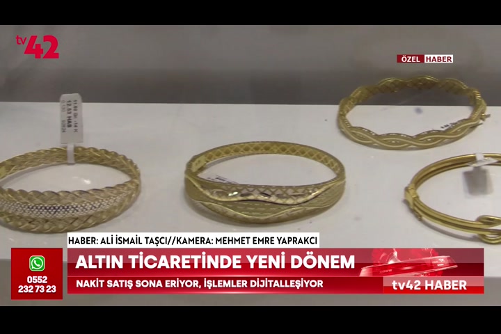 Altın ticaretinde yeni dönem