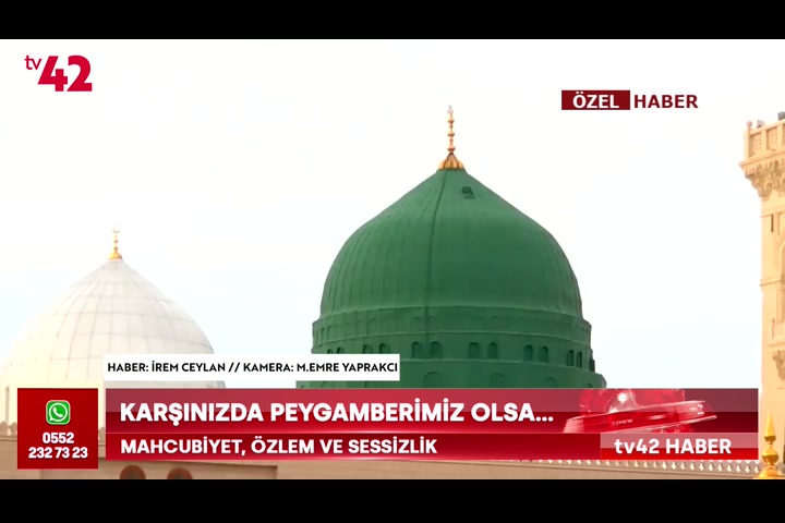 “Karşınızda Peygamberimiz olsa…”